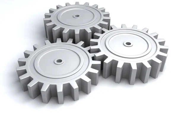 3d gears — Stock Photo, Image