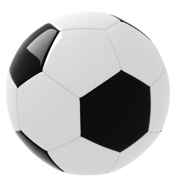 3d Pallone da calcio — Foto Stock