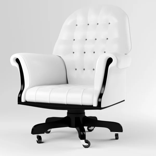 3D render studio fotel — Zdjęcie stockowe
