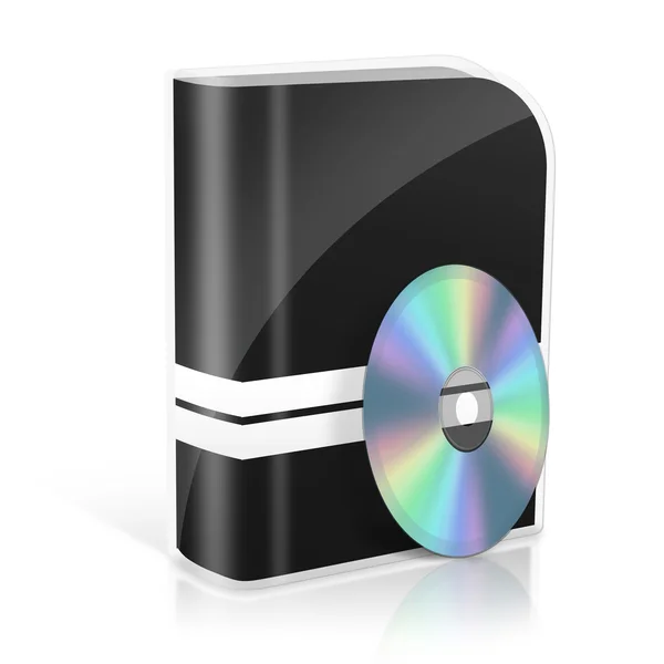 Scatola software 3d — Foto Stock