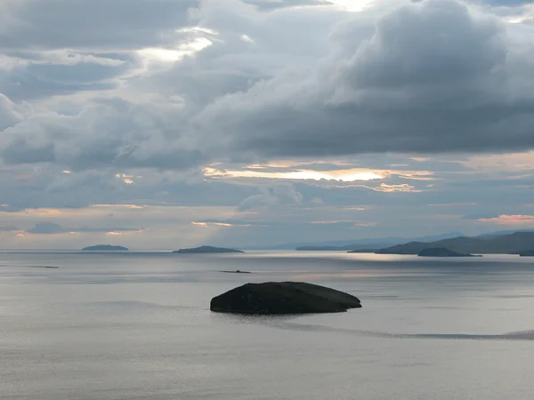 Wyspa na jeziorze Bajkał Zdjęcie Stockowe