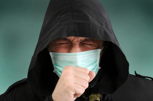 Man with the Mask — Stock Photo, Image