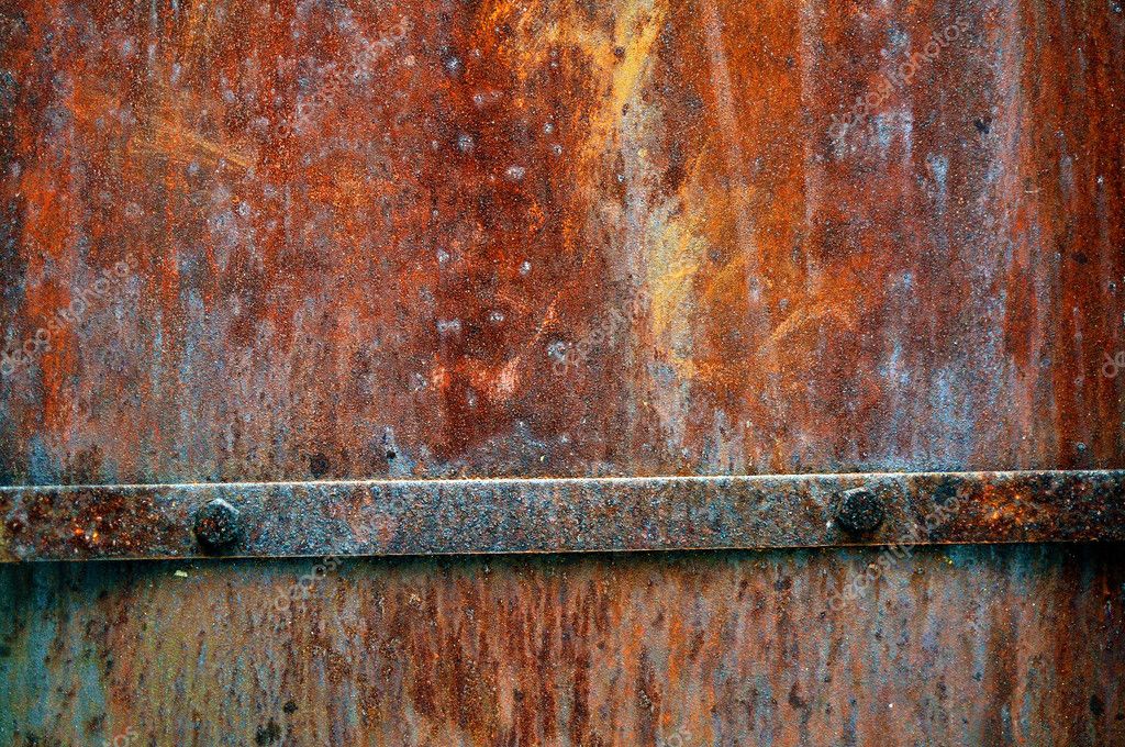 rusty metal plate texture