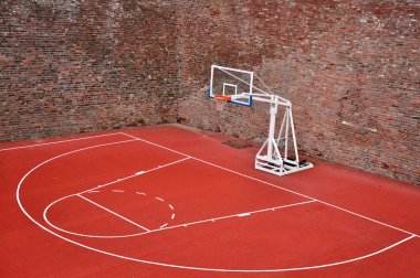 Basketball Court clipart