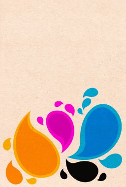 Print abstract clipart