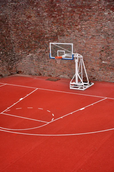 Basketballbane – stockfoto