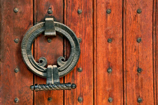 Kostelní dveře detail — Stock fotografie