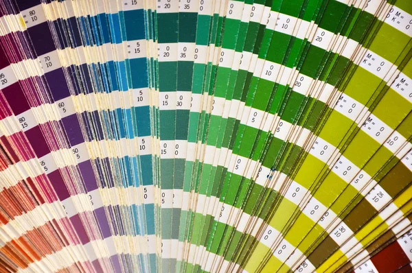 Paleta barev — Stock fotografie