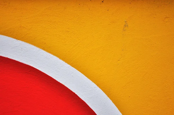 黄色の壁 — ストック写真