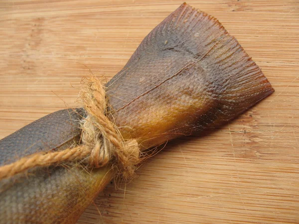 Ein scharfer geräucherter Fisch — Stockfoto