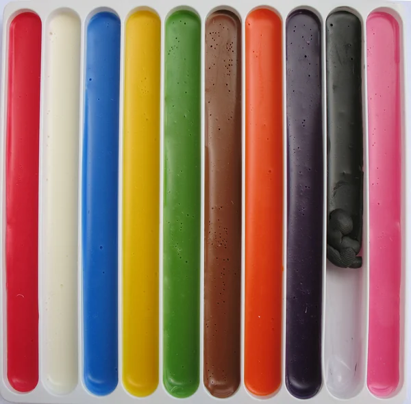 Az új sok színű gyurma — Stock Fotó