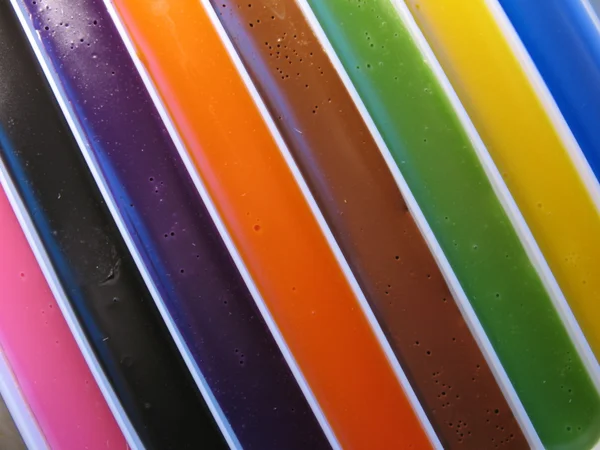 La nueva plastilina de muchos colores — Foto de Stock