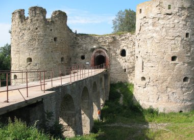 kopor Ortaçağ kale kuleleri