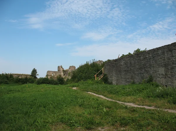 Tornen i den medeltida fästningen — Stockfoto