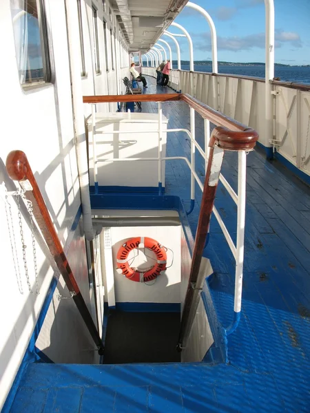 Deck ship — Stock Photo, Image