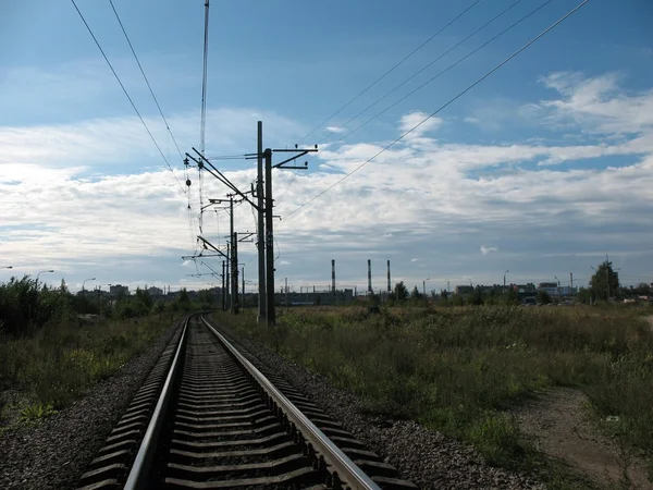 铁路 — 图库照片