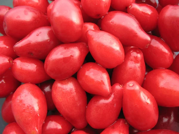 The fruits of Cornelian cherries — Stock Photo, Image