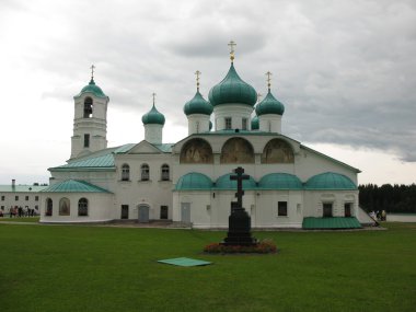 Holy Trinity Alexander-Svirsky Monastery clipart