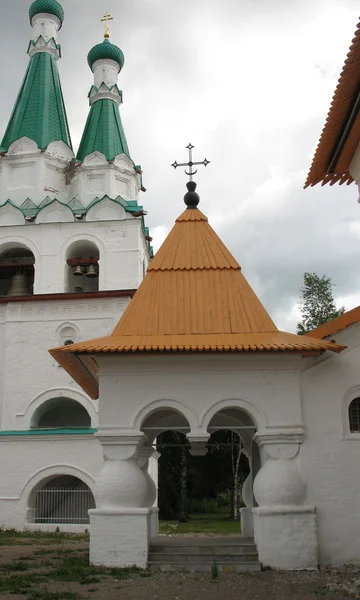 Свято-Троицкий Александро-Свирский монастырь — стоковое фото