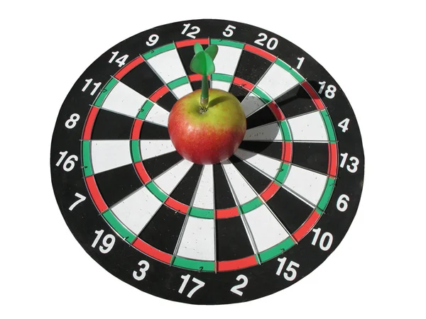 Target and darts — Stock Photo, Image