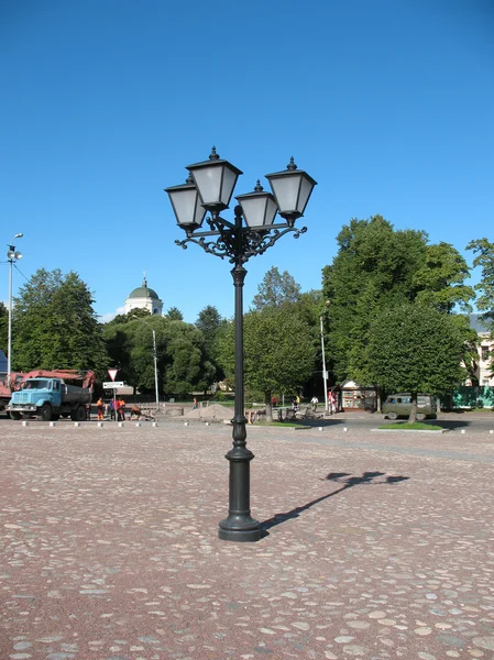 Staromodny lampy uliczne — Zdjęcie stockowe