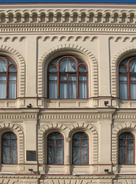 Fragment of the mansion. St.Petersburg — Stock Photo, Image