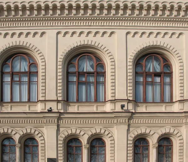 Fragment of the mansion. St.Petersburg — Stock Photo, Image