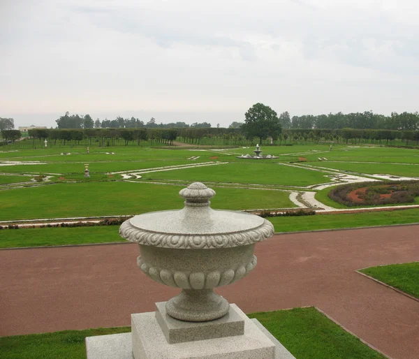 Regular park in Strelna. Constantine Pal — Stock Photo, Image