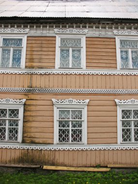 House in Izborsk. Pskov region. Russia clipart