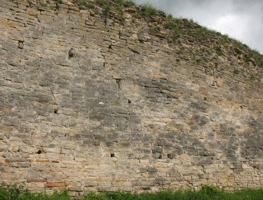 Izborsk Kalesi. Pskov bölgesi. Rusya