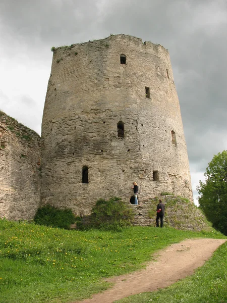 La forteresse d'Izborsk. Région de Pskov. Russie — Photo