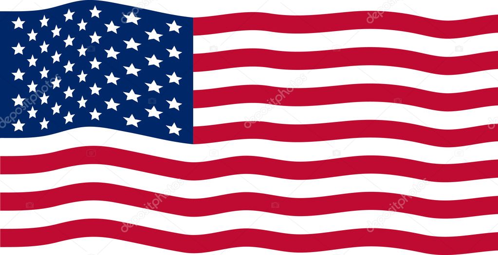 Download Waving american flag jpg | Waving American Flag — Stock ...