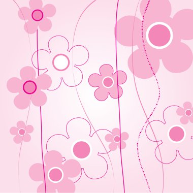 Rose background clipart