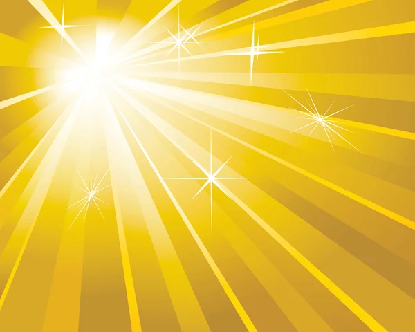 Shine golden bakgrund — Stock vektor
