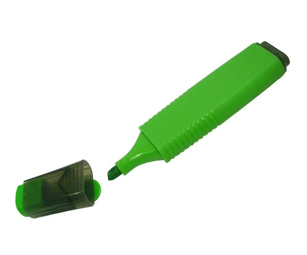 Green marker — Stock Photo, Image