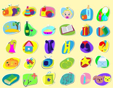 Icons clipart