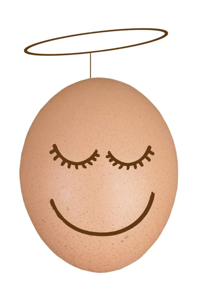 Dobry jaj - z halo — Zdjęcie stockowe