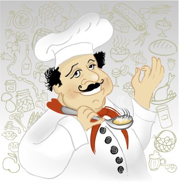 Cook clipart