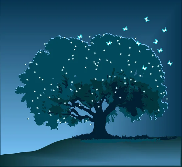 Μαγικό δέντρο — Διανυσματικό Αρχείο
