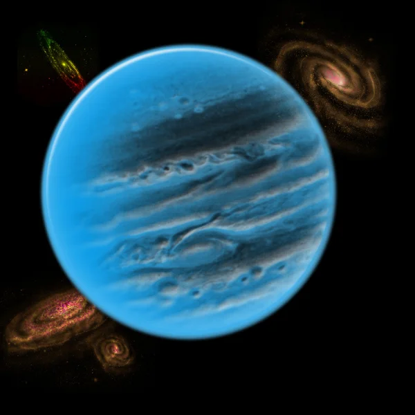 Planeta colorido — Archivo Imágenes Vectoriales