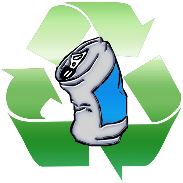 Resirkulering – stockvektor