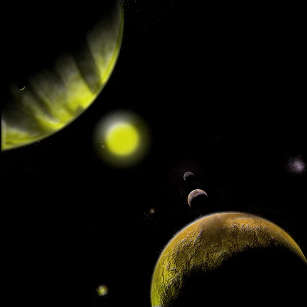 Planeta colorido — Archivo Imágenes Vectoriales