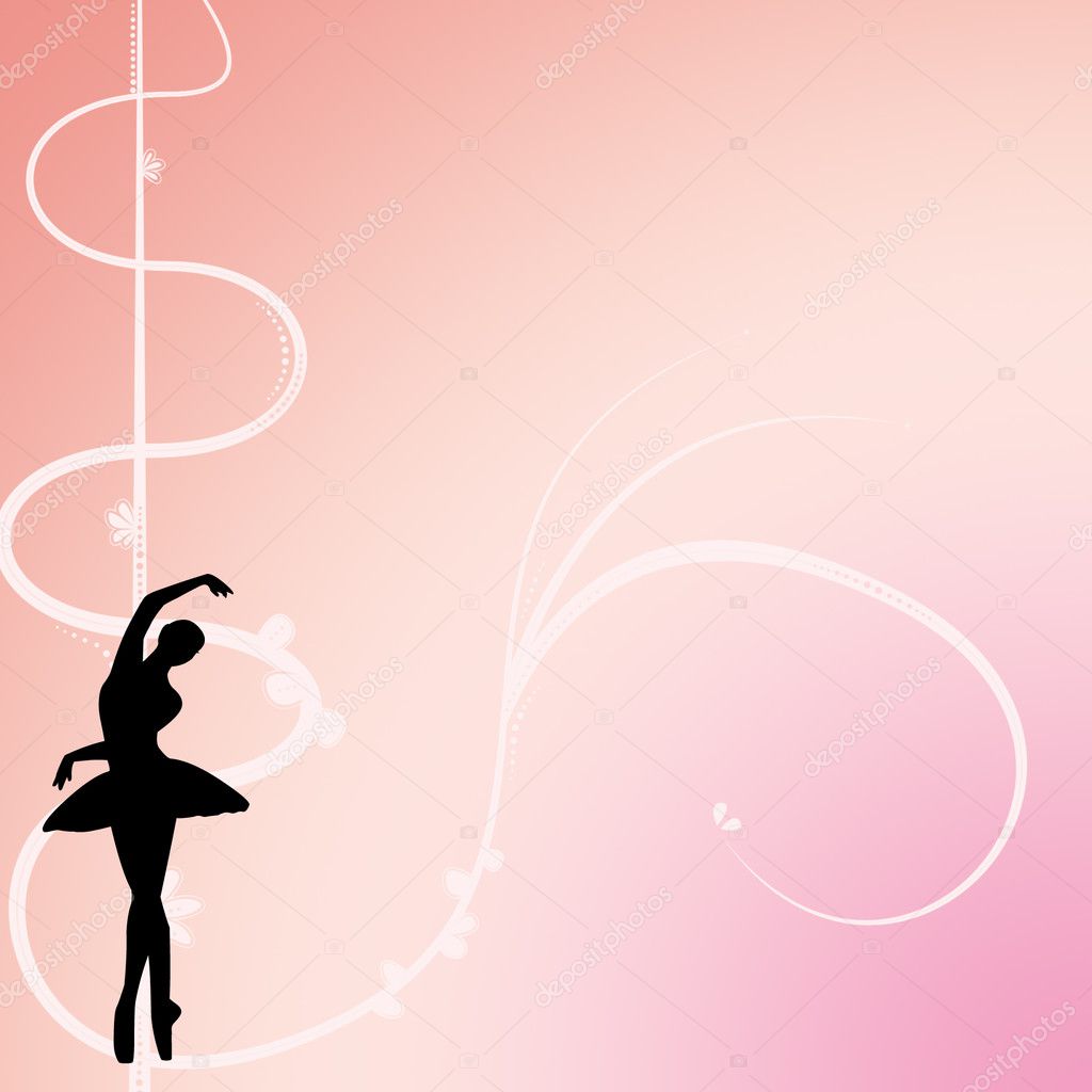 Рамка балерина