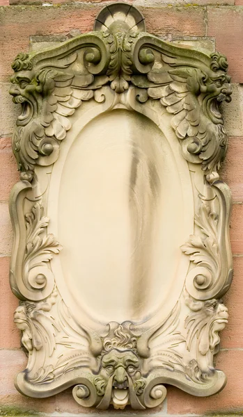 Tablero barroco bajorrelieve — Foto de Stock