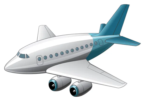 Vicces airbus — Stock Vector