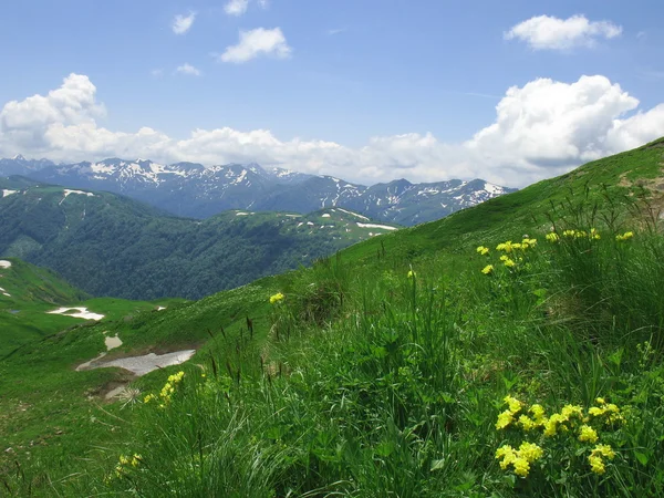 The Caucasian mountains — Stock Photo, Image