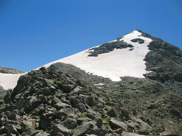 Вершина горы — стоковое фото