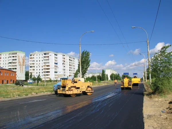 stock image Roadwork