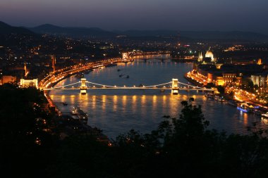 Budapeşte şehir panoraması