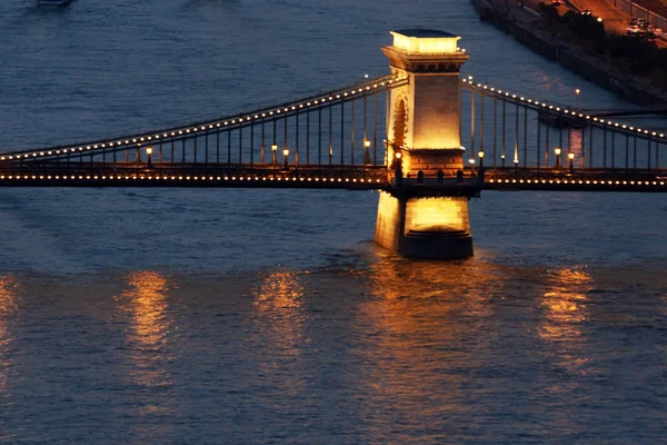 Цепной мост — стоковое фото